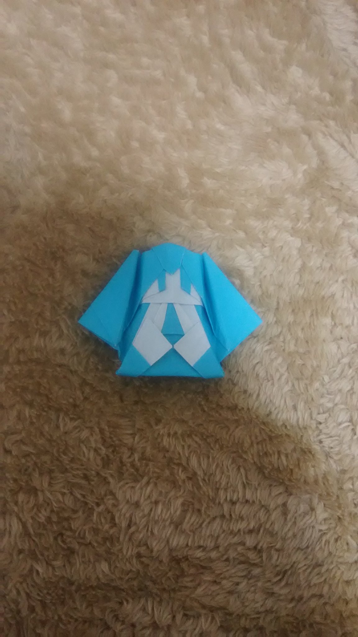 Tky Ar Twitter 初音ミクの折り図描きました 難易度はちょい高め 細かい折りがあるので初めは24センチ四方の紙を推奨 初音ミク 折り紙作品 T Co Qg6oeor5gx Twitter