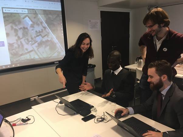 CGI_FR's tweet photo. #Mapathon_CGI en cours ! Les experts @CGI_FR cartographient à Paris, Lyon ou encore Nantes, avec @assocCartONG la zone de Faya Largeau (Tchad) pour soutenir le projet de déminage @HI_france. Vous aussi participez à la carto #humanitaire sur https://t.co/HpCvc8x5Bd https://t.co/BlTNf7LU6e