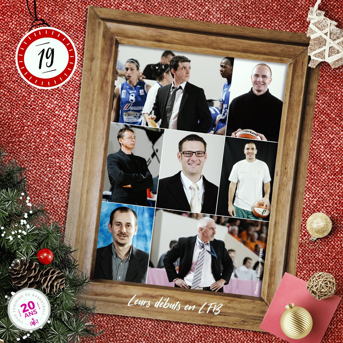 basketlfb's tweet photo. [SOUVENIR] #calendrierdelavent 🎅🎄🎁❄️ #20ansLFB ⏩ les entraîneurs ont aussi débuté un jour en LFB #Lafargue @BasketLandes @BourgesBasket @fredusart @ESBVALM #Demory @ASVEL_Feminin #Yernaux @FlammesCarolo @MezianeRachid15 @BasketLMA #Coeuret @DeferlantesNRB #Gomez https://t.co/JeUs31iJno