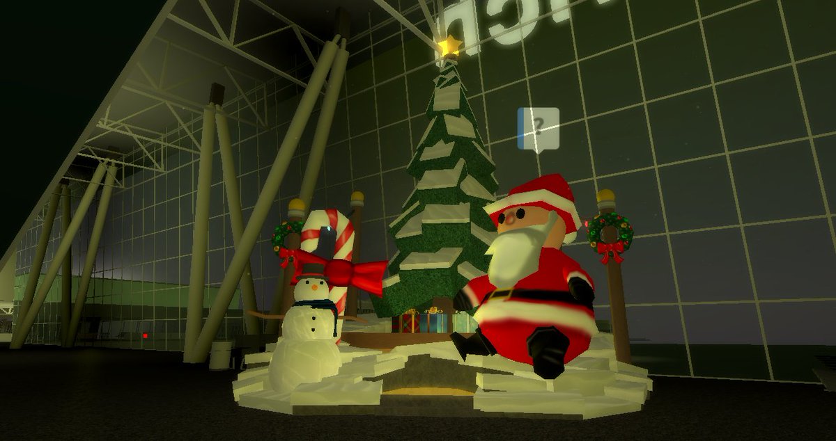 flySWISS_RBLX's tweet photo. Update: Flughafen Zurich now is updated with the christmas theme! Merry christmas! https://t.co/5xClcYgQbm