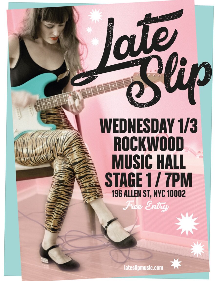 diamond_field's tweet photo. On bass duties for @lateslip for our first show of 2018 - Rockwood Music Hall NYC, 1/3 7pm #rocknroll #girlswhorock #lateslip #originalmusic #livemusic #nyc https://t.co/O4XevMHXBM