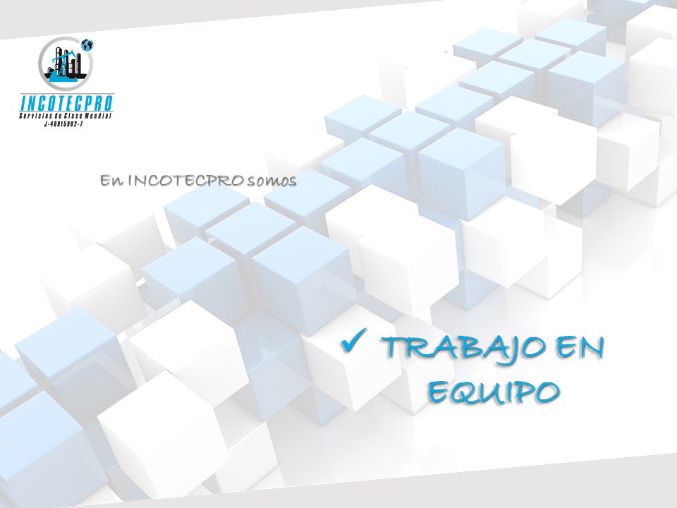 incotecpro's tweet photo. En INCOTECPRO nos gusta predicar con el ejemplo, por ello, el #TrabajoEnEquipo es para nosotros un #ValorCorporativo y pilar de desarrollo de actividades y servicios #SomosINCOTECPRO https://t.co/BQ3FpJBbIy