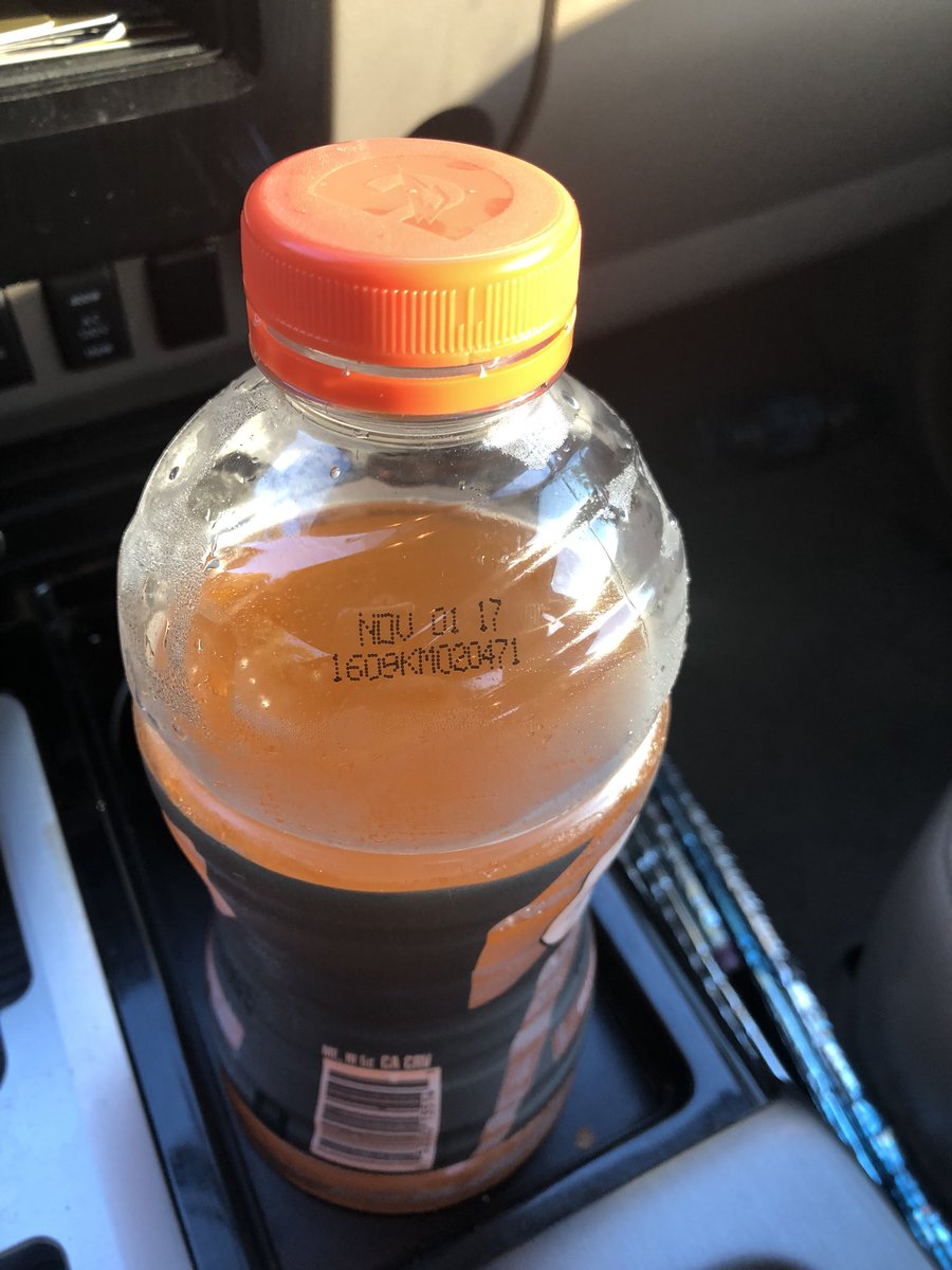 Where is gatorade expiration date