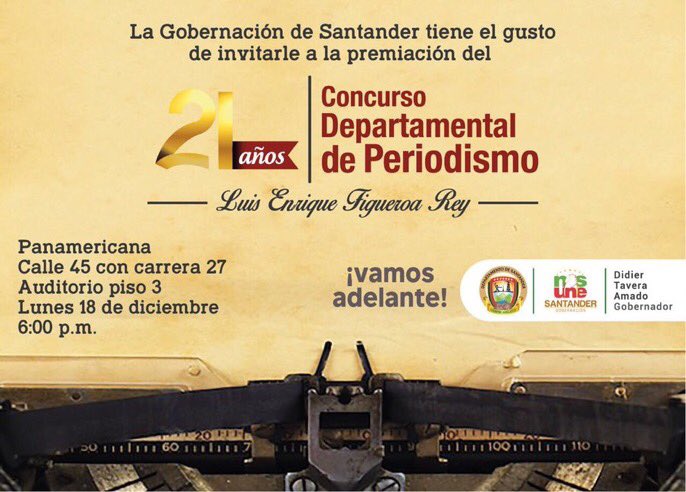 Gobernación de Santander tweet media