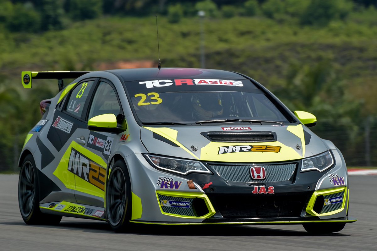 Jas Motorsport Championship Win 6 For The Honda Civic Type R Tcr Came Via Abdul Kaathir Of R Engineering Who Picked Up The Tcr Asia Cup With A Race To
