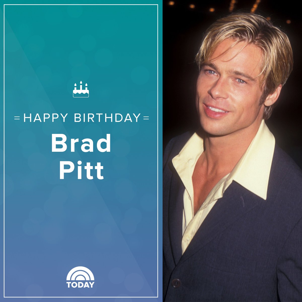 Happy birthday, Brad Pitt! 