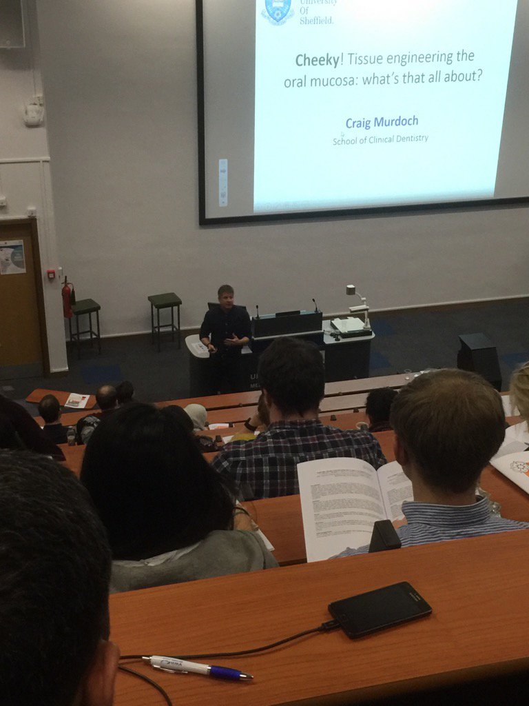 Prof_Hatton's tweet photo. 2nd keynote at #biteg in Leeds from our own Craig Murdoch @ShefDentistry https://t.co/g5UItW20t6