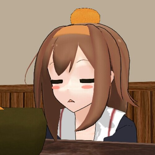 "Duhh...~

Time to laze around throughout the holidays."

Becoming a Kagami Mochi.