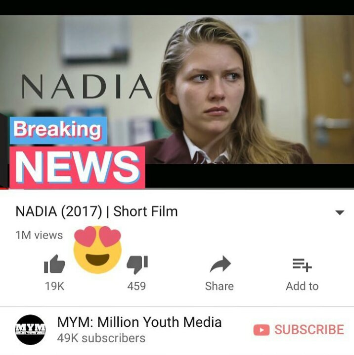 Fully Focused On Twitter Nadia Hit 1m 😱💥💥💯 We Are All So Gassed 