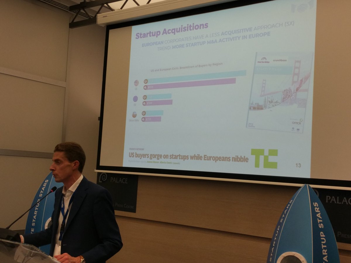 SEP_EU's tweet photo. #startup #acquisition is the big elephant in the room for Europe. @aonetti during #CSS2017 & #SEP2.0 launch. @MindTheBridge https://t.co/mPWK8vVCd0