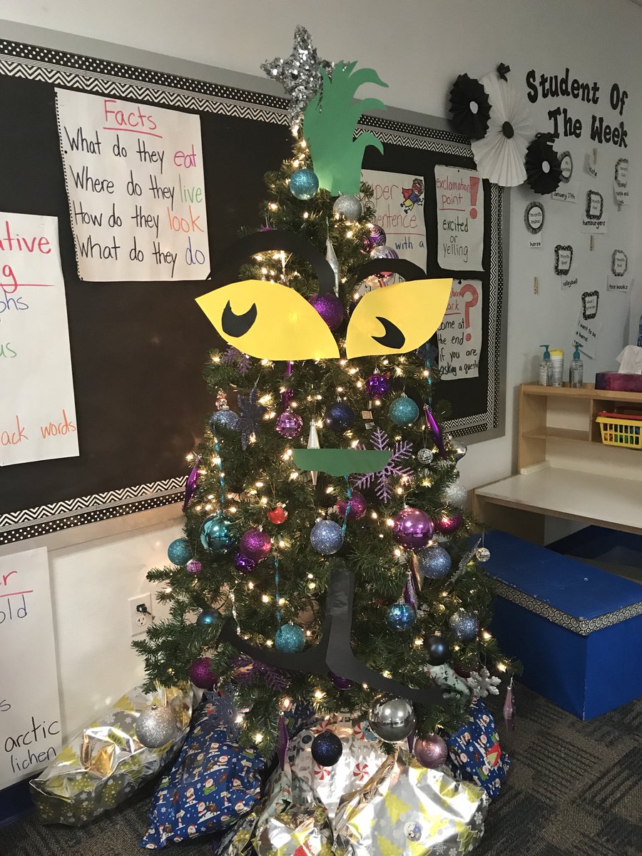 MrsD1stgrade's tweet photo. #grinchday https://t.co/7QSiAdMzUc