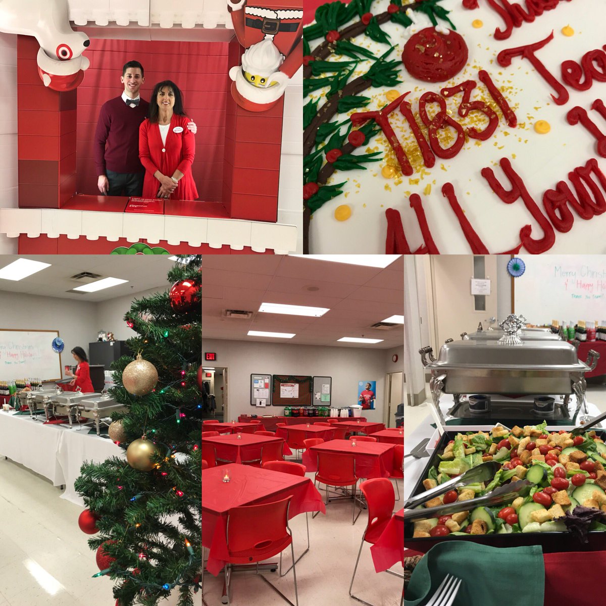 T1831 Holiday Party! We ❤️ our team! 🎄❄️⛄️ <a href="/JansonKinsley/">Janson Kinsley</a> <a href="/ABibeau_Target/">Ashley Timm (Bibeau)</a> <a href="/HaileyEibler/">Hailey Eibler</a> <a href="/Howard_JoshT/">Josh Howard</a> #Target #WorkSomewhereYouLove