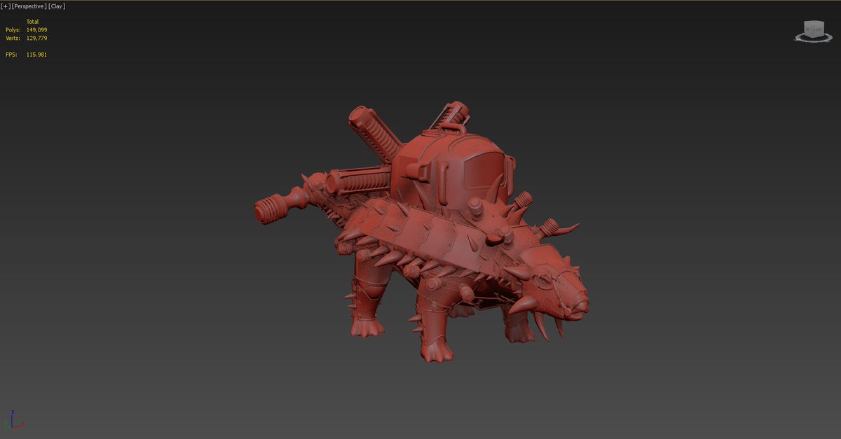 iSPEZZ's tweet photo. Proof Of Concept Steampunk Ankylo Armor @Jatheish @survivetheark #ArkSteampunkMod #ArkModProgram https://t.co/H8BQuh0FfS