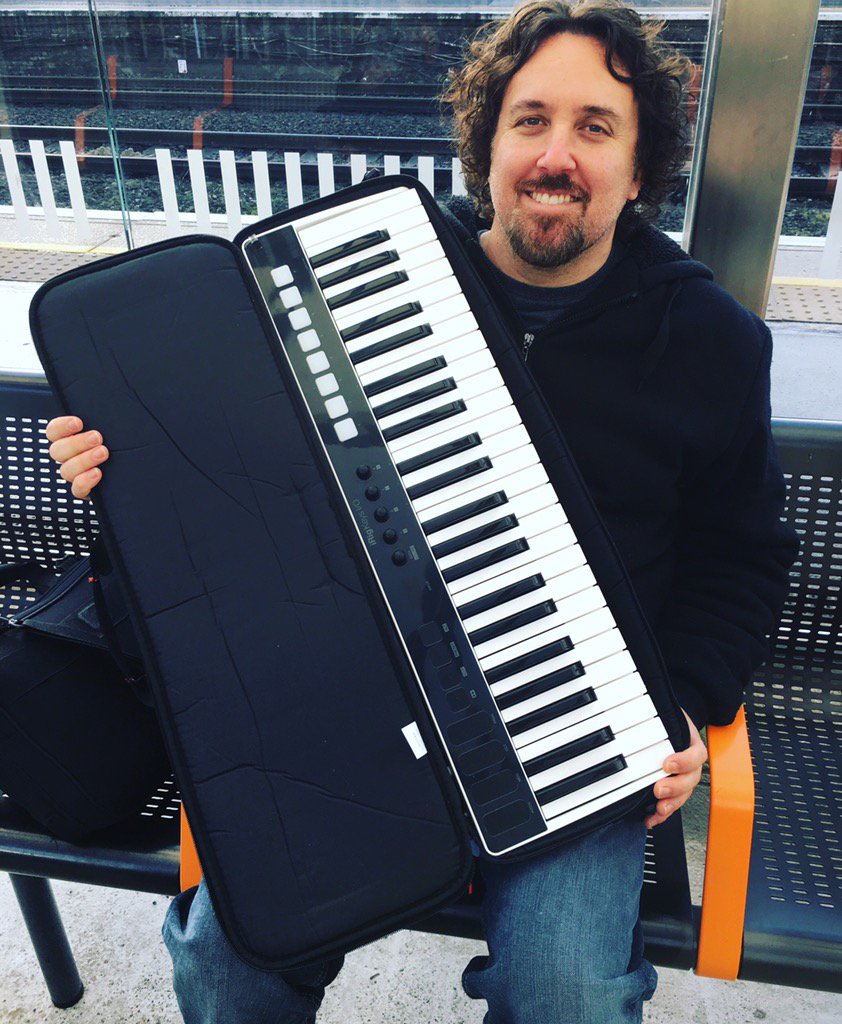 ikmultimedia's tweet image. Music artist and IK sound developer &quot;Everywhere I go I can write, record and mix with iRig Keys I/O&quot; #davekerzner