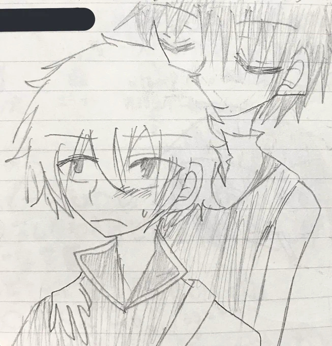 (銀魂)土銀 昔の絵(11年前)リメイク 