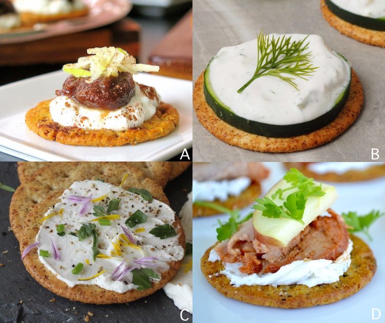 Which would you serve at your holiday party?
A. Cottage Apple Sweet Potato
B. Tzatziki Cucumber
C. Herb and Flower Yogurt
D. Apple and Pork Tenderloin