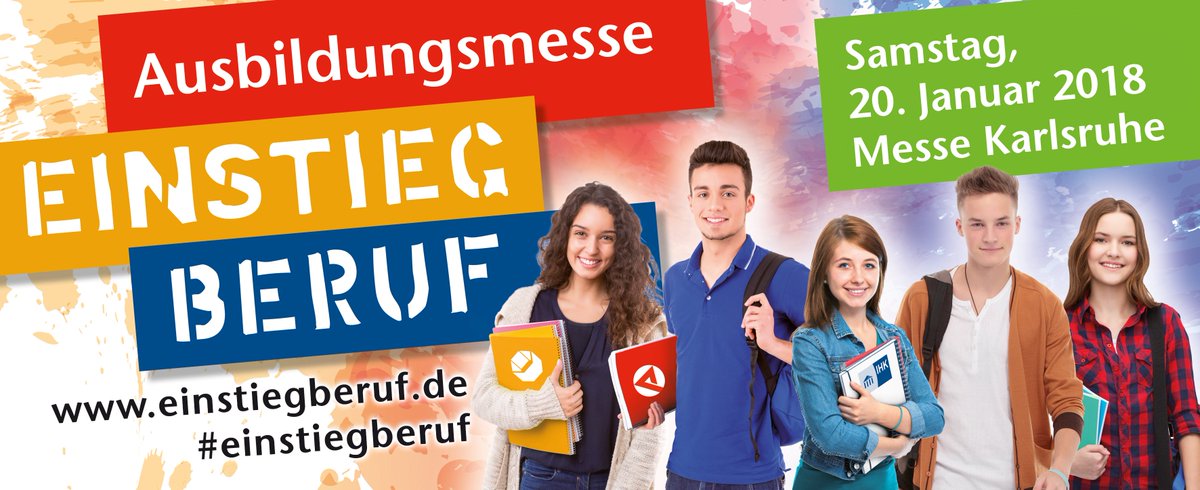 msctechnologies's tweet photo. MSC Technologies bietet Dir eine Face-to-Face-Beratung an. Besuche uns auf der Ausbildungsmesse #einstiegBeruf am 20.01.2018 in der dm-Arena in Karlsruhe: Halle 2 - Nr. 281

Weitere Informationen über die Messe erhältst Du unter: https://t.co/N3vGAPwCAu 

Wir freuen uns auf Dich https://t.co/RQjW14bM2W