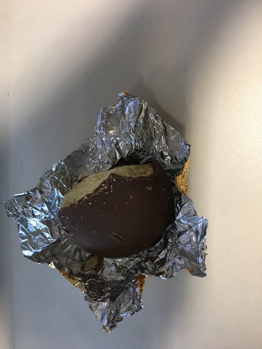 flissityf's tweet photo. My colleague just opened this selection box from you guys @McVities and one was already part eaten?! That’s not normal surely? https://t.co/WqW4cZxtMf