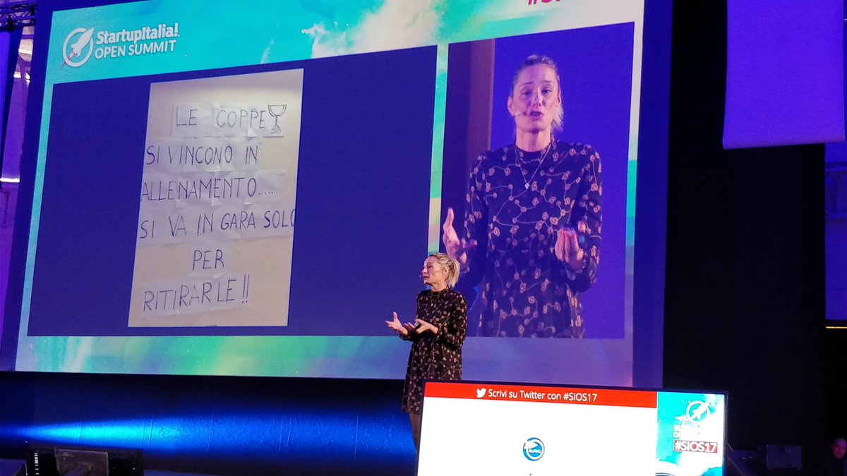 #SIOS17 Maurizia Cacciatori. Inspirational.