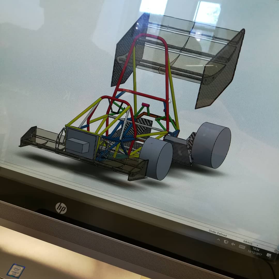 UWE_FS's tweet photo. In other news, after months of development and hundreds of hours of analysis later, meet the UWEFS18s aero package! Manufacture will be hitting the workshop in January, so keep posted! #BuiltNotBought #PutAWingOnIt #ShoeyForUWE #WhenInDoubtFlatOut @RacecarEngineer https://t.co/H64aTkHiFO