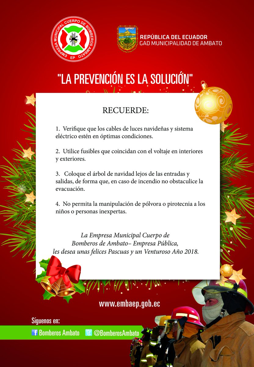 LA PREVENCIÓN ES LA SOLUCIÓN... Buenos días!
