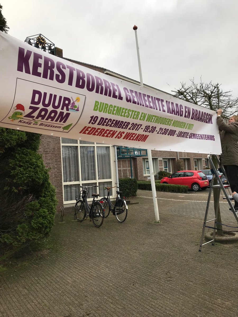 Komt u ook op onze duurzame kerstborrel?