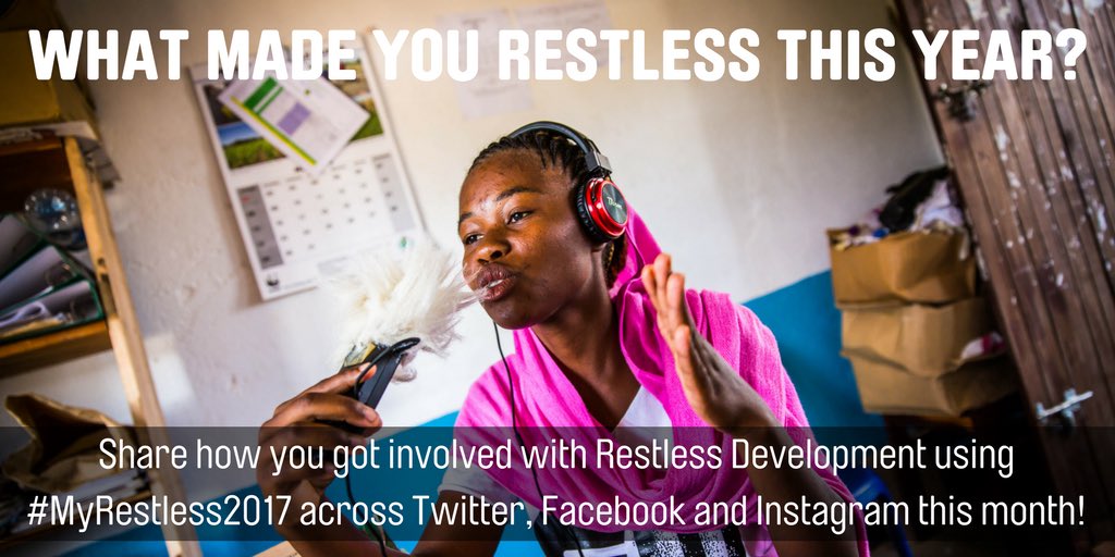 gemunday's tweet photo. @RDHoneyBadgers @Youth_StopAIDS @ICS_UK @RestlessDev @lucybails Share your #MyRestless2017 moments too! https://t.co/wPxi5jLAON