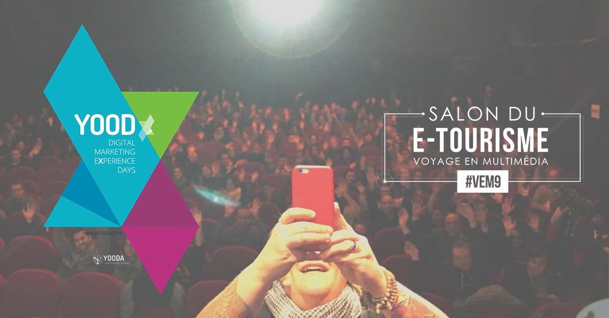 Les conférences #YOODx reviennent au salon #etourisme #VEM9 le 14 février 2018 ! "Révolution digitale, nouveaux usages &amp; perspectives" INFOS ▶️ bit.ly/2B7Q8j8