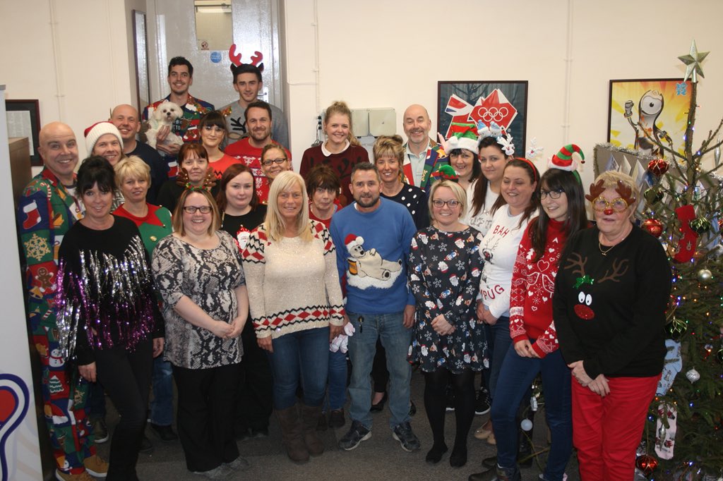 Our Christmas jumper day has raised £350 for King’s Mill Children’s Ward, a play kitchen has been ordered from Santa for them. #christmasjumperday2017 #kingsmillhospital