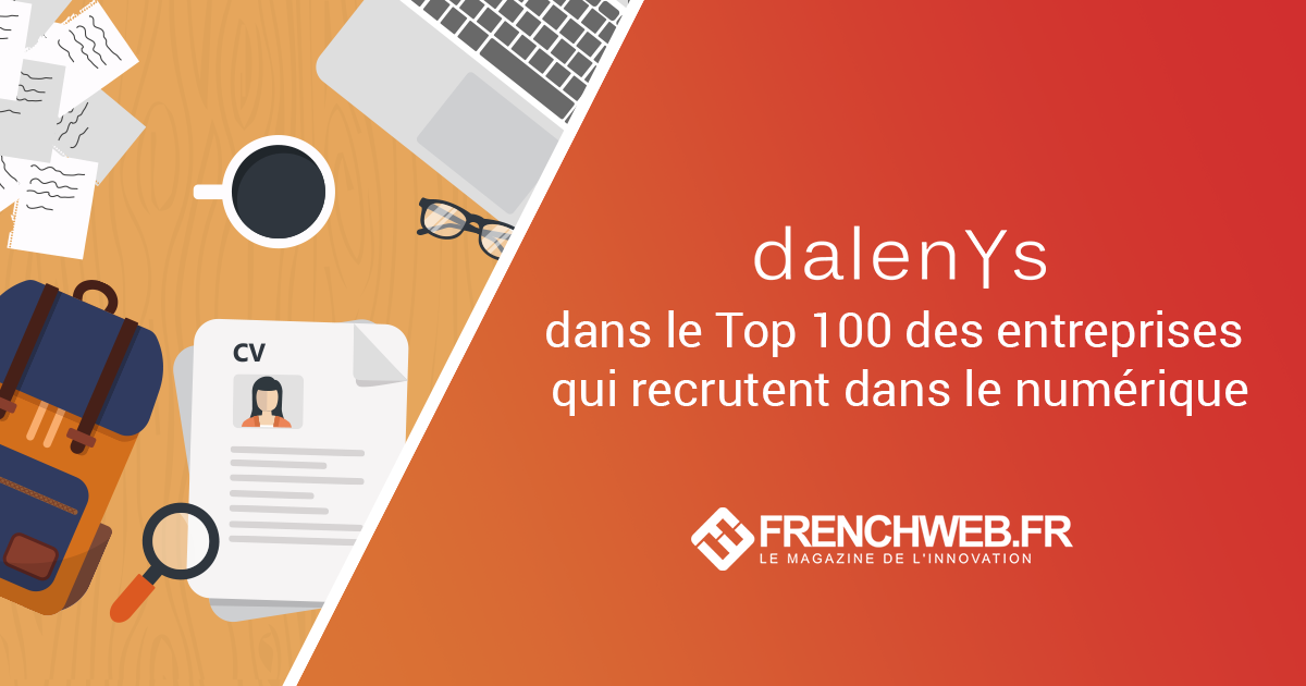 Fier d’être dans le Top 100 <a href="/frenchweb/">By.FW.MEDIA</a> des entreprises qui recrutent dans le numérique (dnys.li/2o5b6Jh) avec actuellement +15 offres en Europe autour du Payment Marketing sur dalenys.jobs : #DataScientist #Devs #AccountManager #Analyste #AdminSys