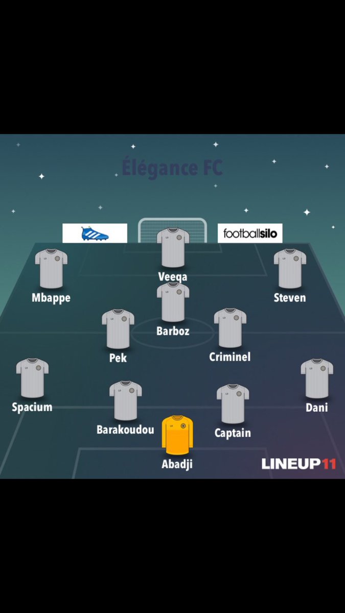 📅⚽️ Début des play-off Ligue 3 B ce soir avec le match d’ouverture contre @Authentics_UTD ⚽️

Compo ci-joint 📋

✅❌ 22h00 : @Authentics_UTD - Élégance FC 

Bon match à eux ! 

@MCP_FR #CPinfo