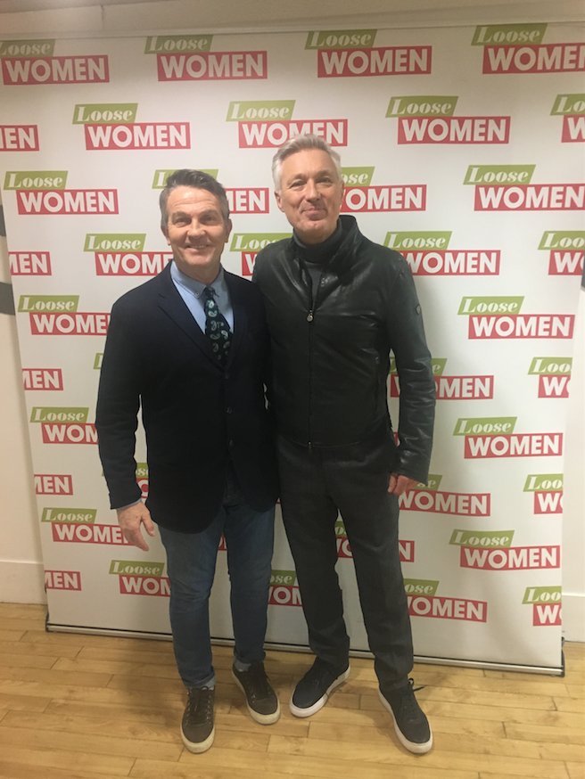 BuddyTheElfUK's tweet photo. Who saw @realmartinkemp and @BradleyWalsh on @ITV's @loosewomen today? https://t.co/RJwF69KBTh