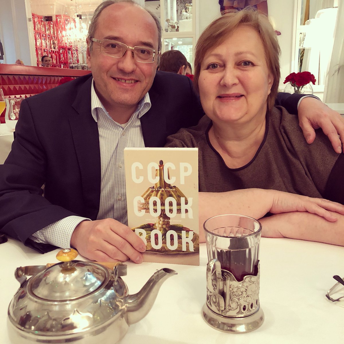 A wonderful afternoon in Moscow with Olga &amp; Pavel Syutkin (authors of the CCCP Cook Book) about the state of Russian food and where it’s heading. Very sceptical about the farm-to-table movement here