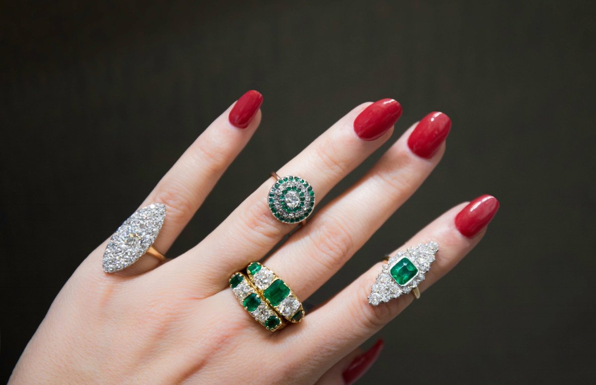 As captivating now as they were decades ago, these vintage jewels stand the test of time in audacious style. Continue their story this holiday. #FredLeighton