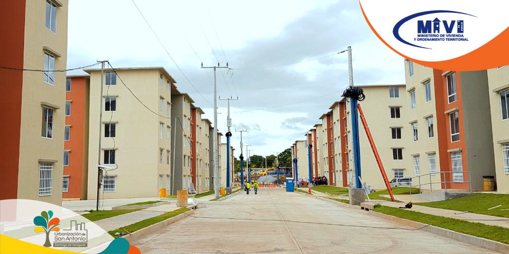 <a href="/UrbdeSanAntonio/">UrbdeSanAntonio</a> #VeraguasProgresa: #UrbdeSanAntonio es impulsado por el Gobierno Nacional a través del @MIVIOT, y construido por el Consorcio Urracá. La construcción inició el 31 de mayo de 2016.