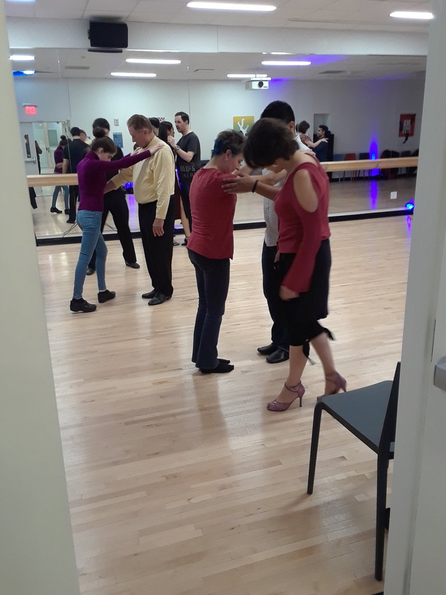 TangoGW's tweet photo. GWU Winter Tango Party rocked or tangoed at District House Dec 15h! Everyone had a great time even with the snow!    #PeterK #gwu2022 #GWU https://t.co/2HwbZFY51h