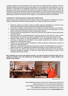 Le communiqué de presse #Tousmigrants suite à la mobilisation sans précédent du weekend: Pour que les Alpes ne soient pas une autre Méditerranée. Parce que l'hospitalité n'est pas seulement un devoir mais une chance. #EGMigrations @HerrouCedric <a href="/edwyplenel/">Edwy Plenel</a> <a href="/lacimade/">La Cimade</a> <a href="/myriamld/">Myriam Laïdouni</a>