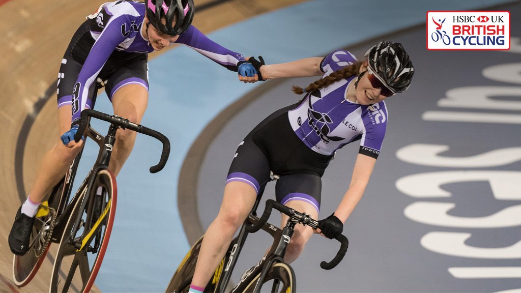 The future of track cycling is in good hands...🙌

<a href="/pfeiffergeorgi/">Pfeiffer Georgi</a> @annaadocherty <a href="/ethan_hayter/">Ethan Hayter</a> and @mattwalls55 took the honours at the National Madison Championships this weekend.

po.st/Madisonchamps17