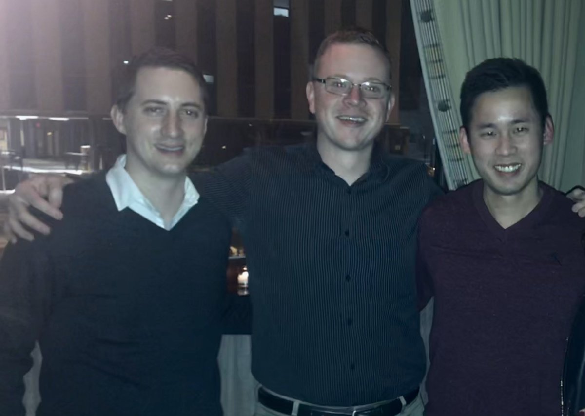 UBPMBA's tweet photo. Congratulations to Chris Nicosia, Dan Arnold and Jeremy Liu on completing your #MBA!
Another semester successfully finished and another great group of new alums to join our UB family!
#UBPMBA #UBuffalo #Classof2018 https://t.co/1UesqpsMg2