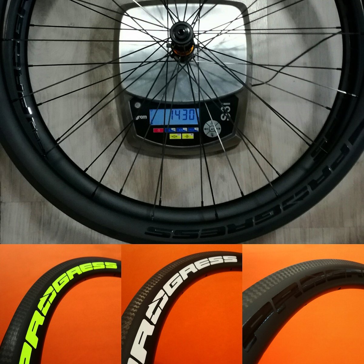 Full carbon, perfil 38mm cubierta, buje nitro, 3 colores a elegir, sub 1450gr, por algo mas de 1350€... quién dijo difícil 💪💪.
#progress