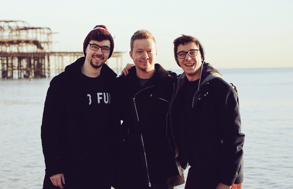 Jacksepticeye's tweet photo. Good boys!! https://t.co/r32KsJtHOs