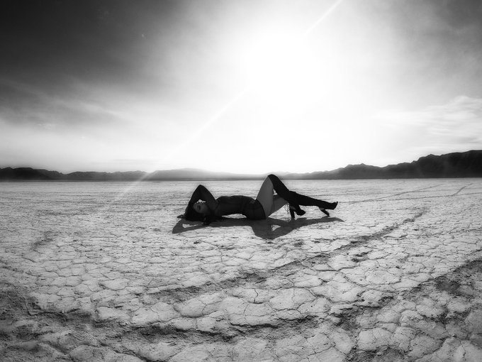 Photo: The black and white just makes it look like you&rsquo;re on the surface of another planet. And this<a href="/tag/fitnessmotivation"class="tags"><span>#fitnessmotivation</span></a><a href="/tag/bootybuilding"class="tags"><span>#bootybuilding</span></a><a href="/tag/tattedchicks"class="tags"><span>#tattedchicks</span></a>