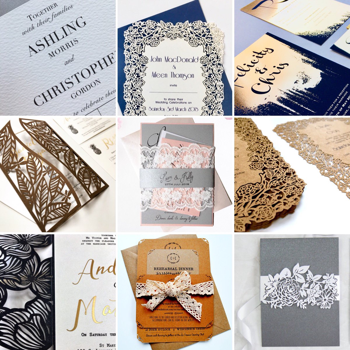 Some of the most popular designs for 2017...