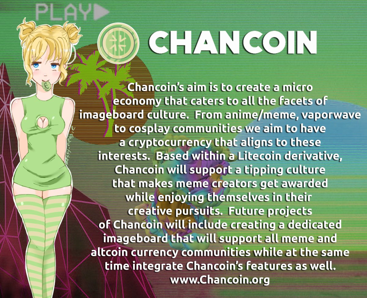 ChanCoinGirl's tweet photo. Chancoin hopes to be the de facto cryptocurrency for Vaporwave artists. Meme currency + meme music genre. #macintoshplus #vektroid #vaperror #vaporwave #aesthetics #vapor95 #esprit #windows96 #ethereum #litecoin #monero #pepecash #memetic #pepecoin #rarepepe #pepe #memes #meme https://t.co/ooULKhz5Ip
