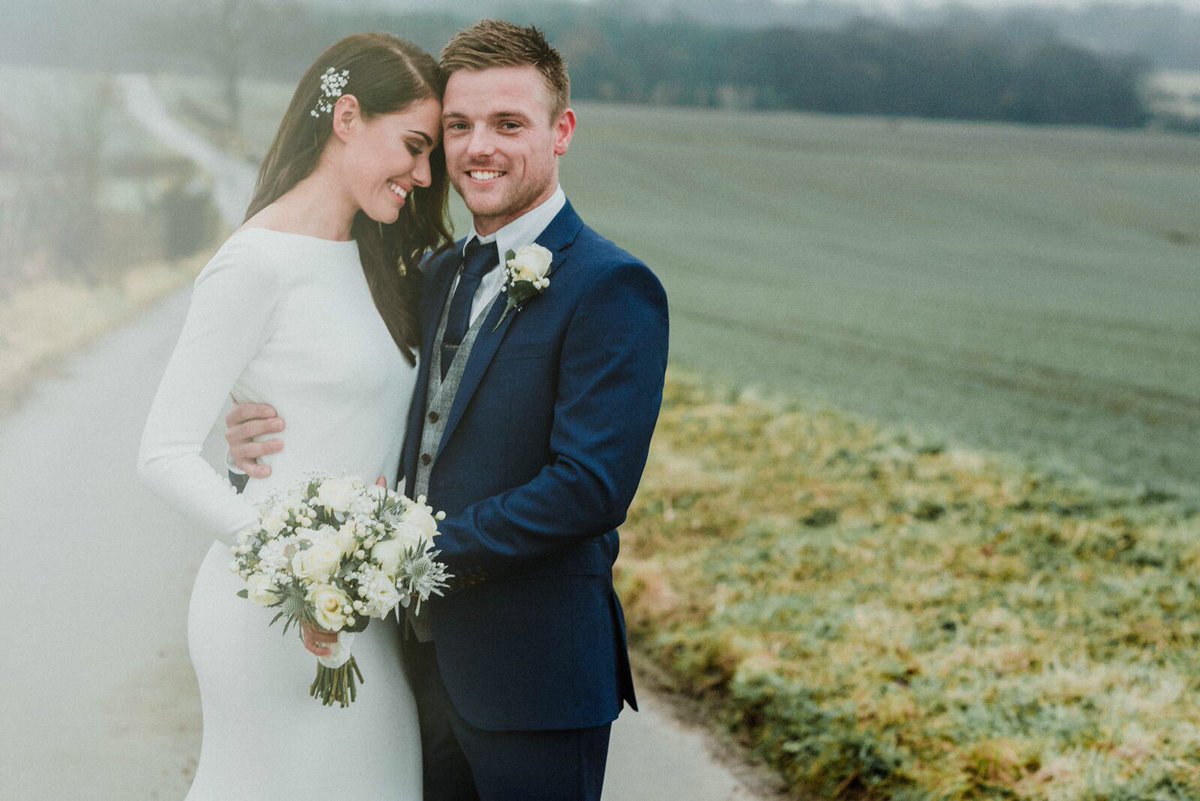 Mr and Mrs Lowes. Amazing day thank you everyone ❤️