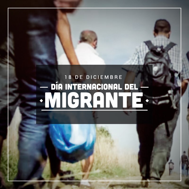 RafaMorenoValle's tweet photo. Este #DíaInternacionalDelMigrante defendamos sus derechos, ellos contribuyen a la economía y desarrollo de las sociedades del mundo. https://t.co/xdNZDOaPYq