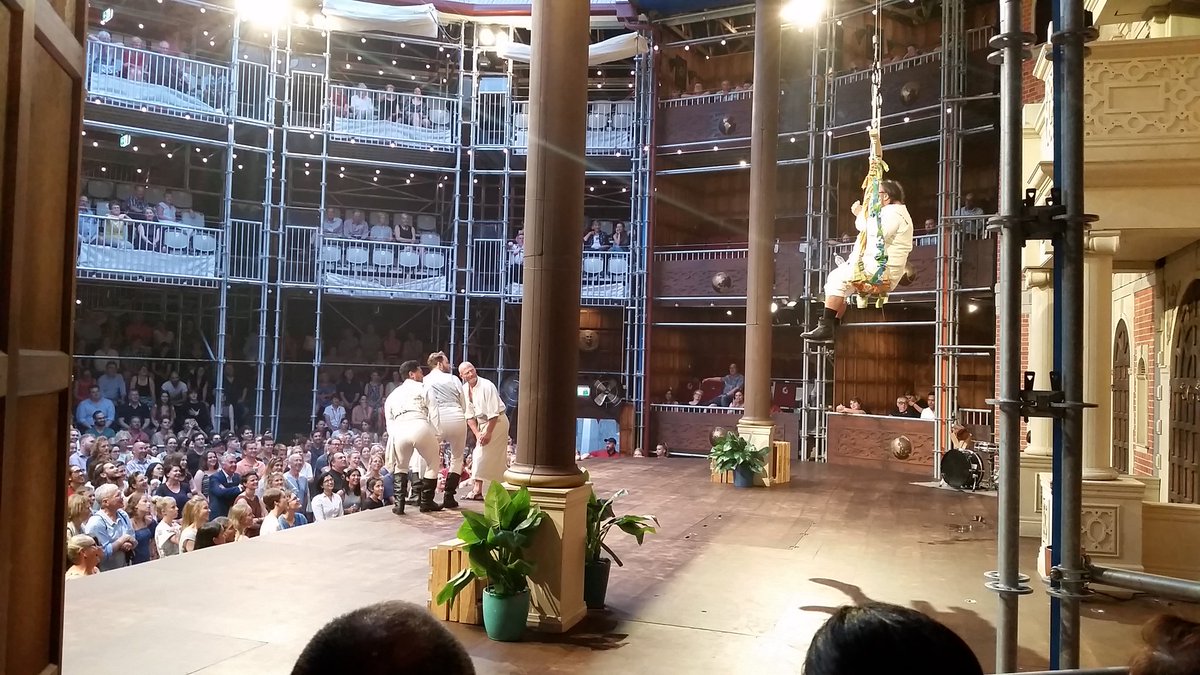 KatherineBH's tweet photo. Saw the amazing production of #muchadoaboutnothing last night. These actors are too much and just right! @popupglobe #TEAROHA https://t.co/MYwic25sN8