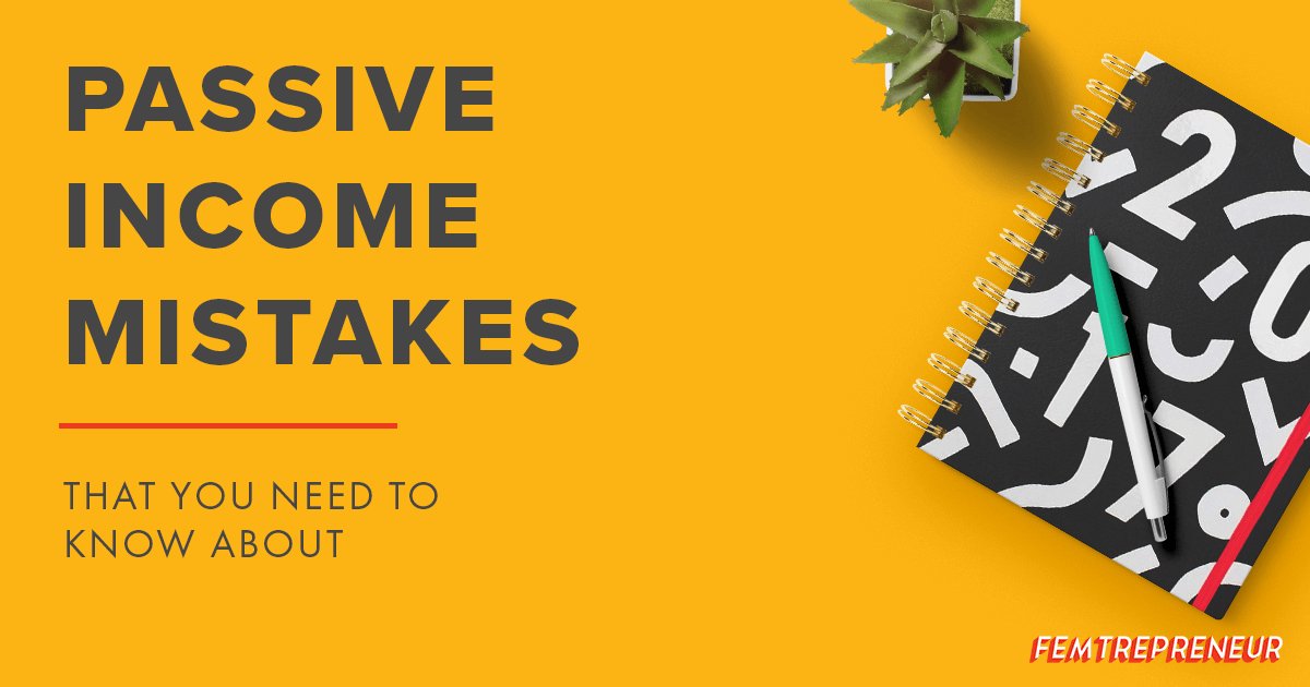 Passive income mistakes you can avoid >> bit.ly/2tc4Q3m