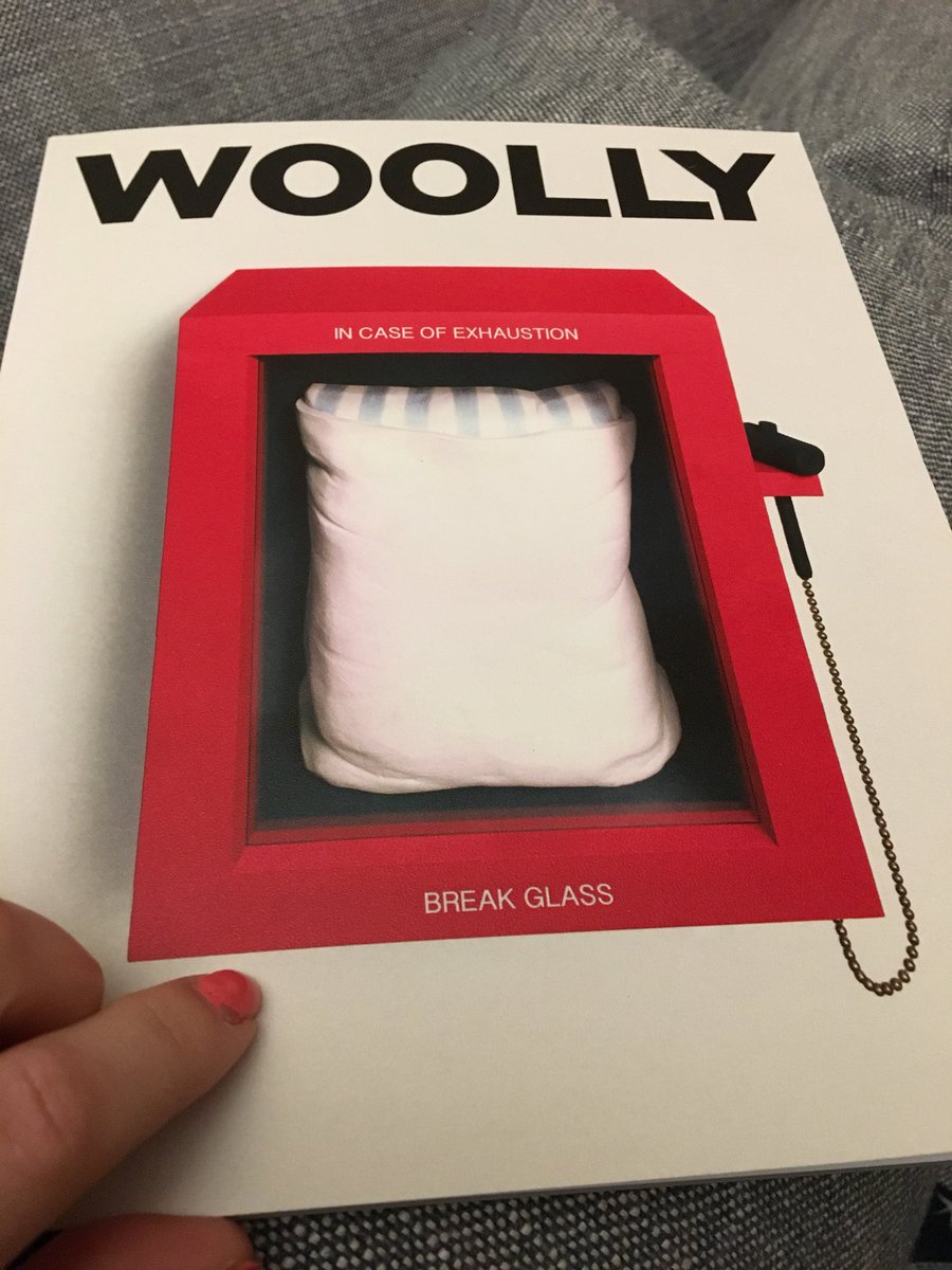 MaraWilson's tweet photo. Finding @Woolly magazine very soothing! https://t.co/pkIuJUvX3N