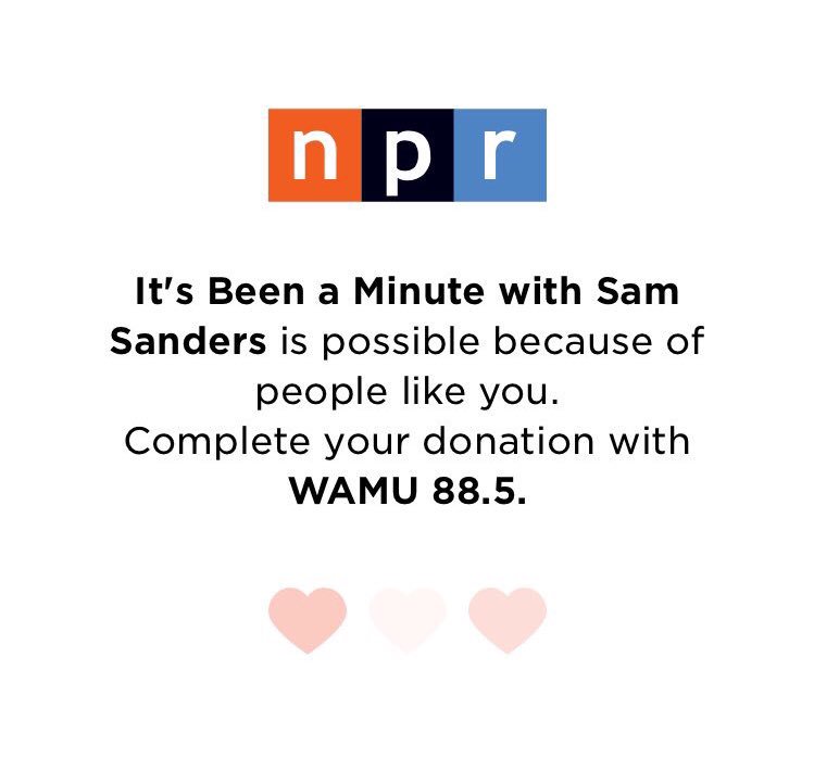 Sam Sanders on Twitter "I COULD GO ON. There are literally dozens of